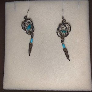 FIRE & ICE Turquoise Earrings